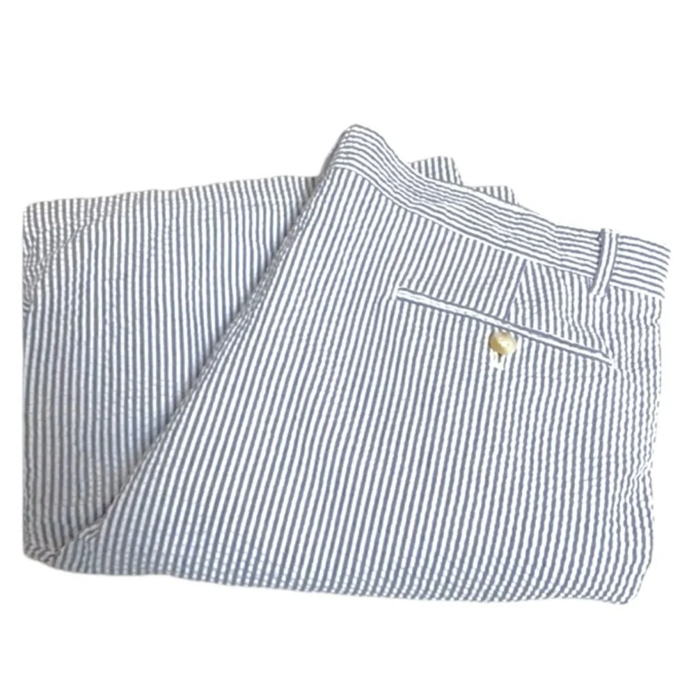 Preswick & Moore Pleated Zip Button Front Cotton Men’s size 36 (M-476)‎